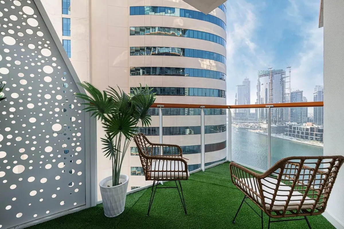 Apartment Panoramic! Burj Khalifa And Canal View! Dubai